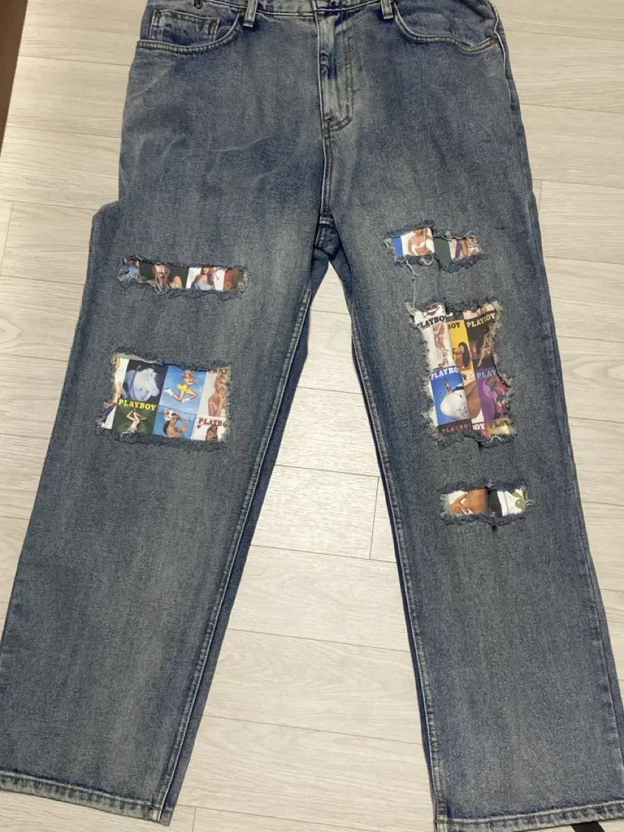 위캔더스 COVER DENIM PANTS